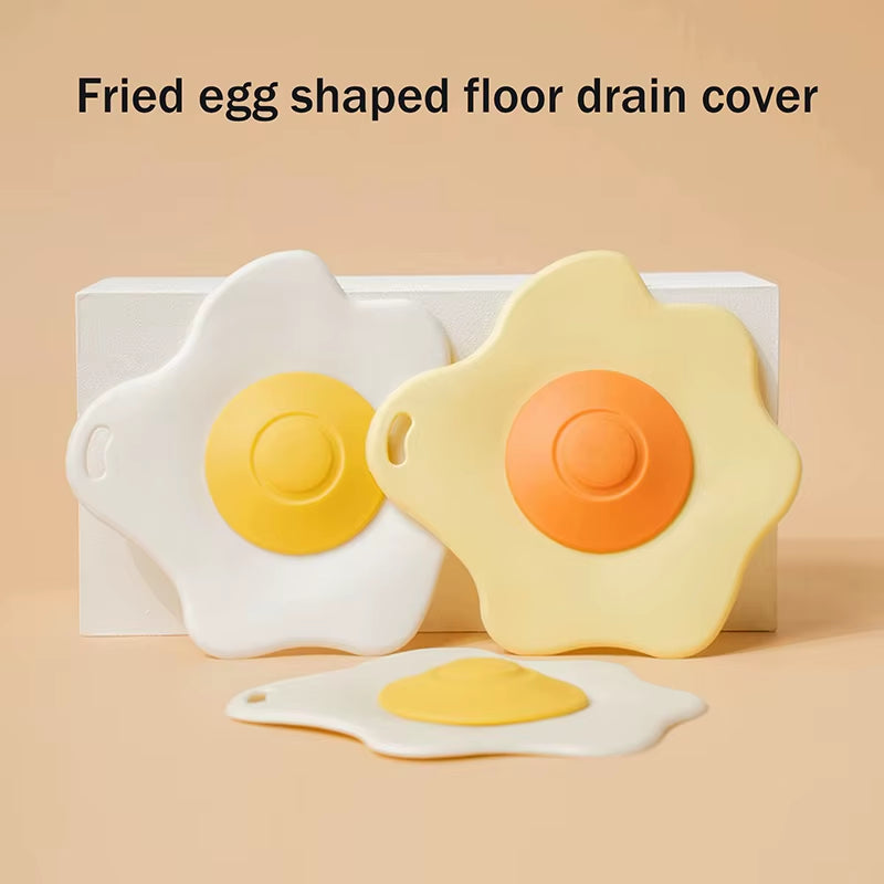 Universal Drain Cover Stopper, Silicone Anti-Odor Drain Seal Effective Pest and Odor Blocker for Bathroom Sink &Shower,